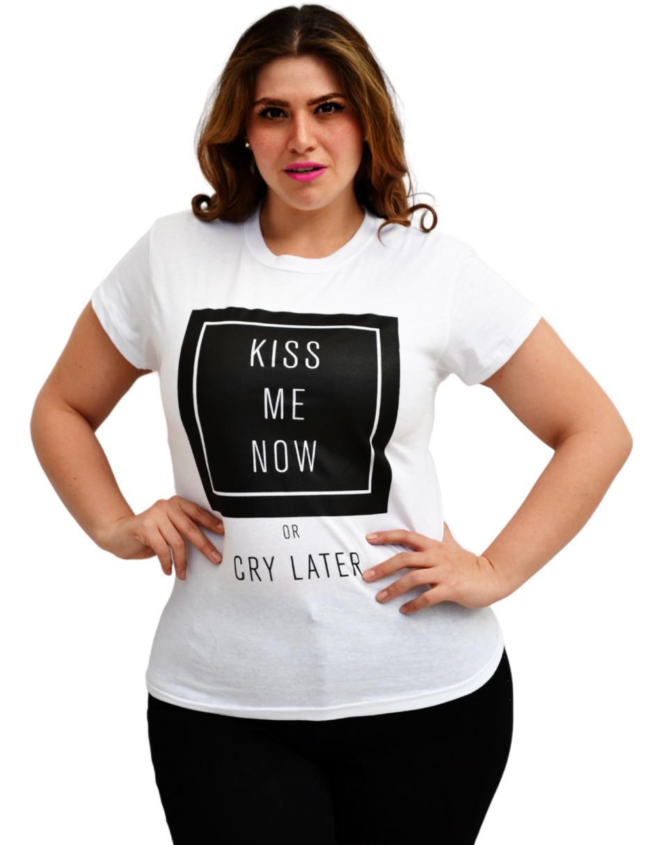 Playera manga corta cuello redondo mujer Playera manga corta cuello redondo mujer