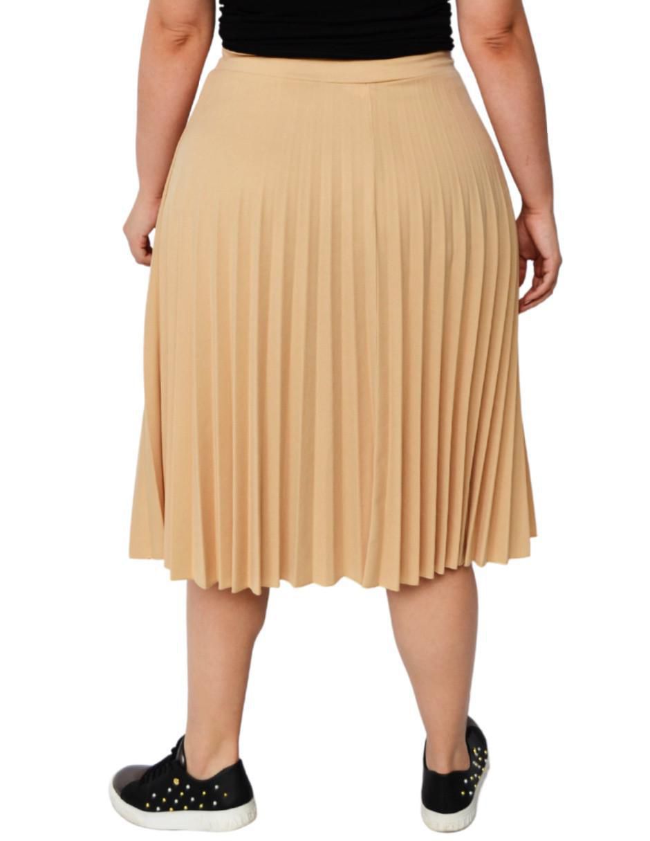 Falda midi cintura alta 3