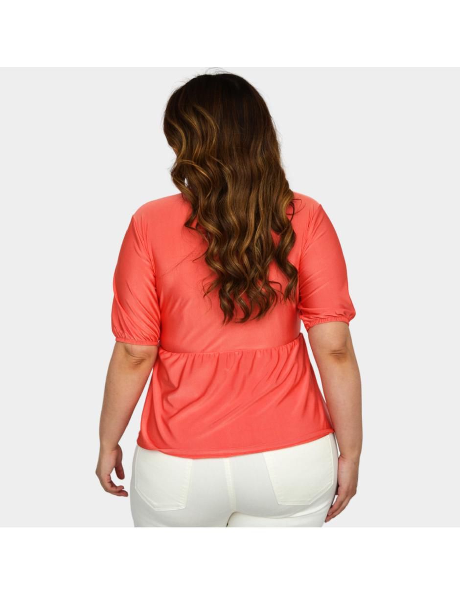 Blusa Bgl Petite manga corta para mujer 5
