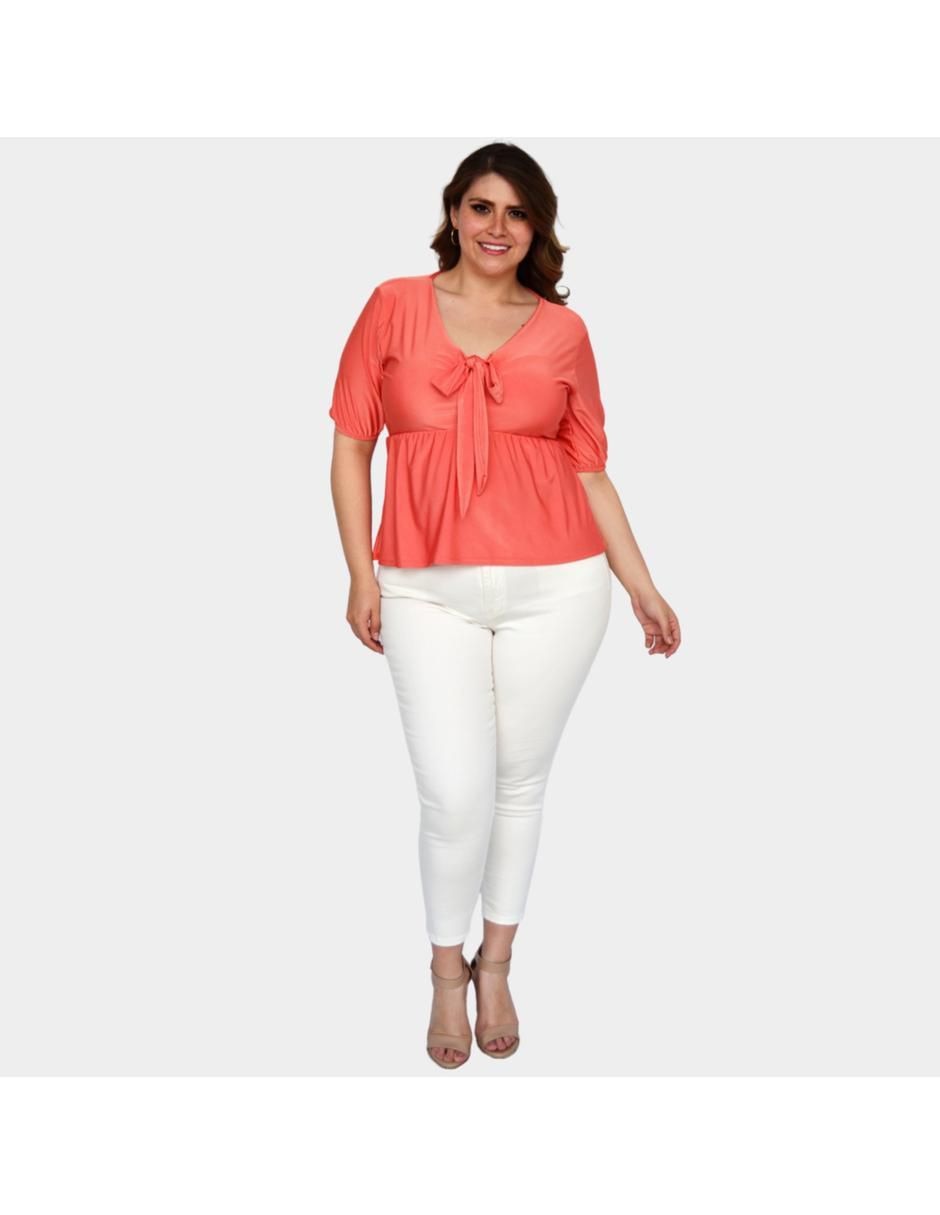 Blusa Bgl Petite manga corta para mujer 3
