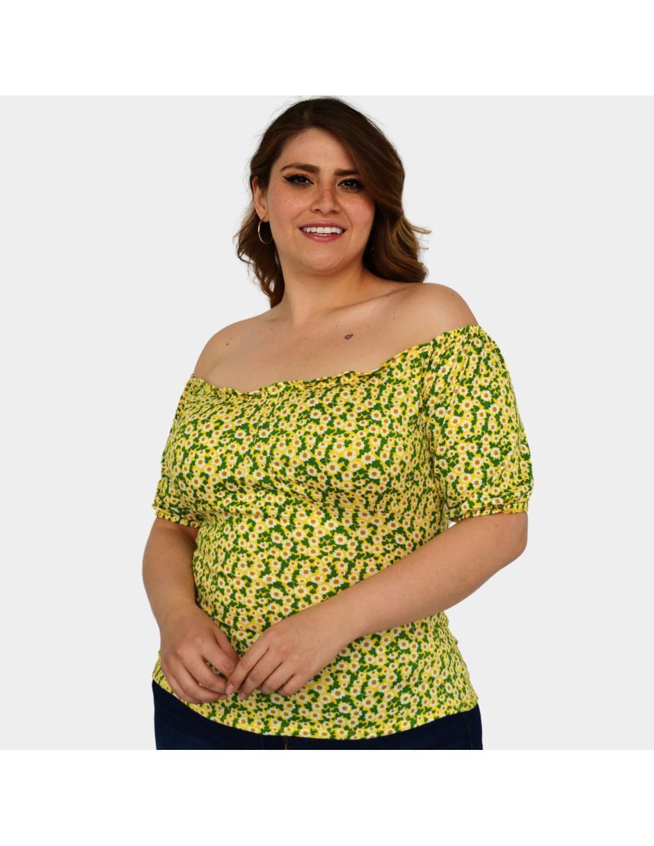 Blusa Bgl Petite manga corta para mujer Blusa Bgl Petite manga corta para mujer