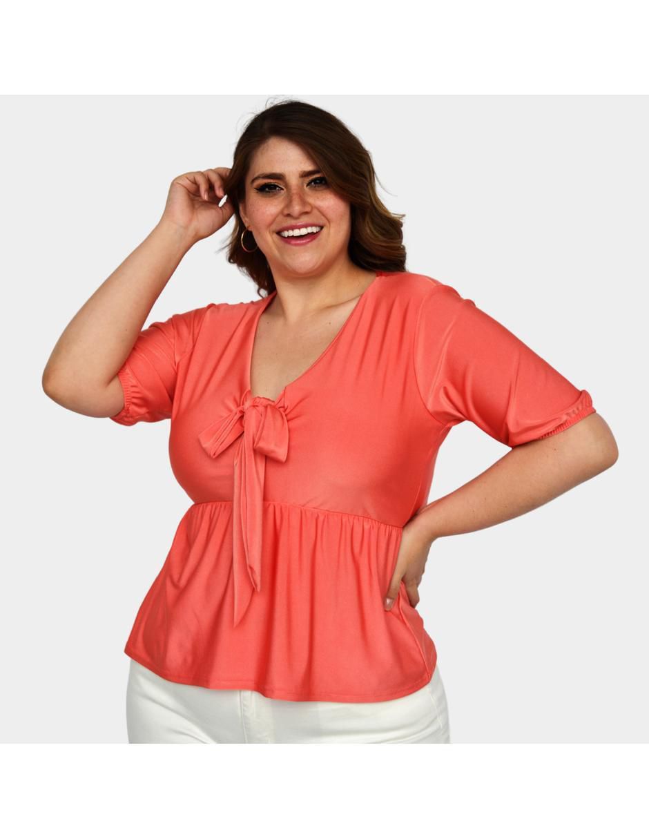 Blusa Bgl Petite manga corta para mujer Blusa Bgl Petite manga corta para mujer