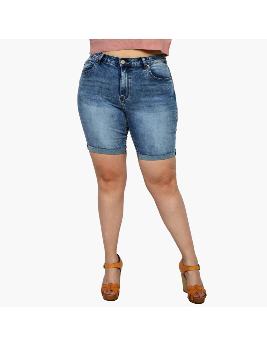 Bermuda de mezclilla para mujer Bermuda de mezclilla para mujer