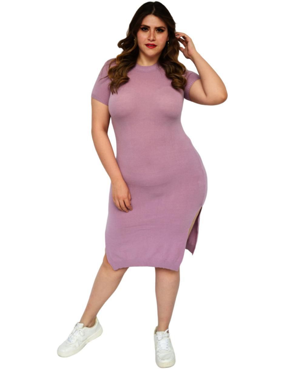 Vestido midi casual para mujer Vestido midi casual para mujer