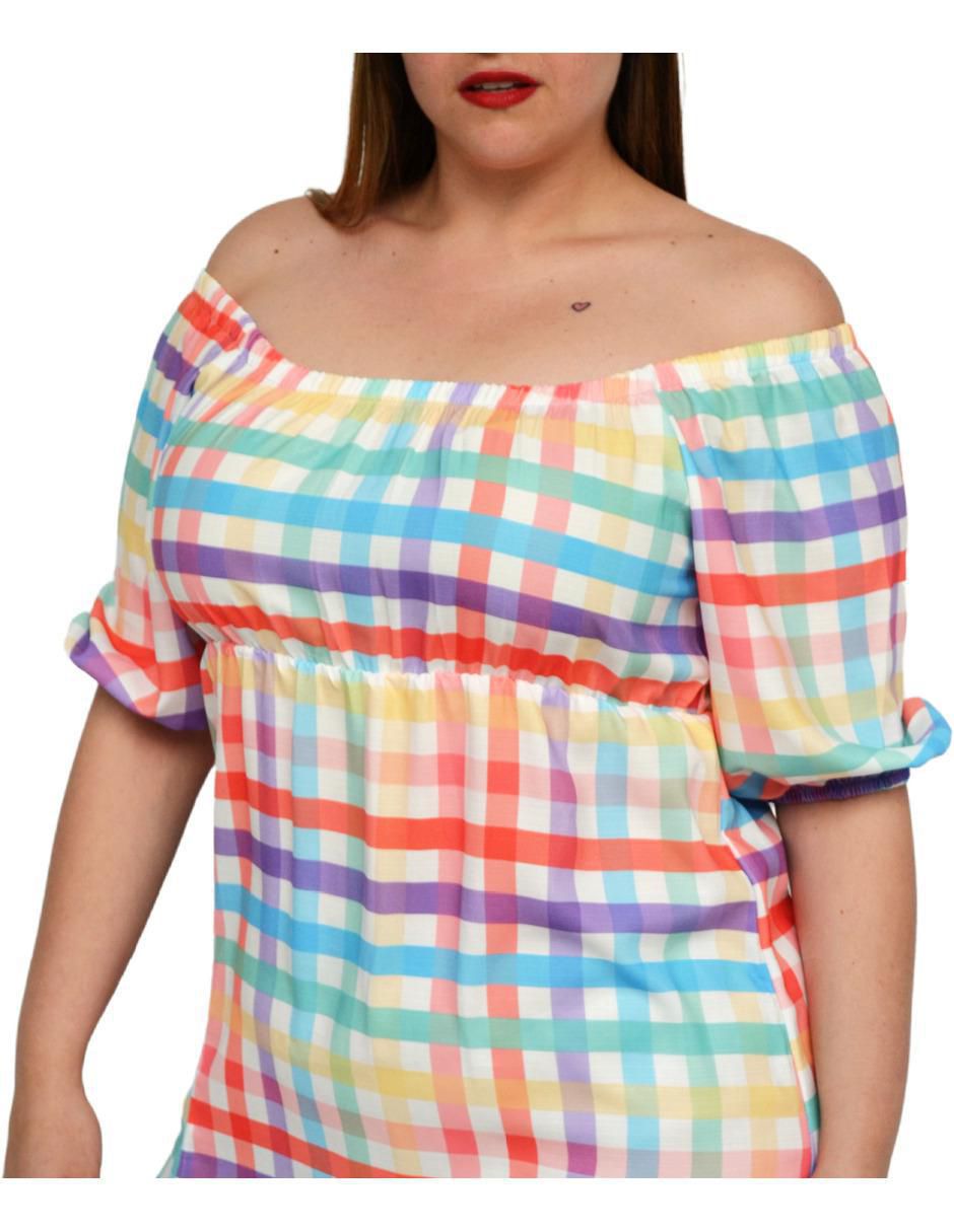 Vestido a la rodilla casual para mujer 2