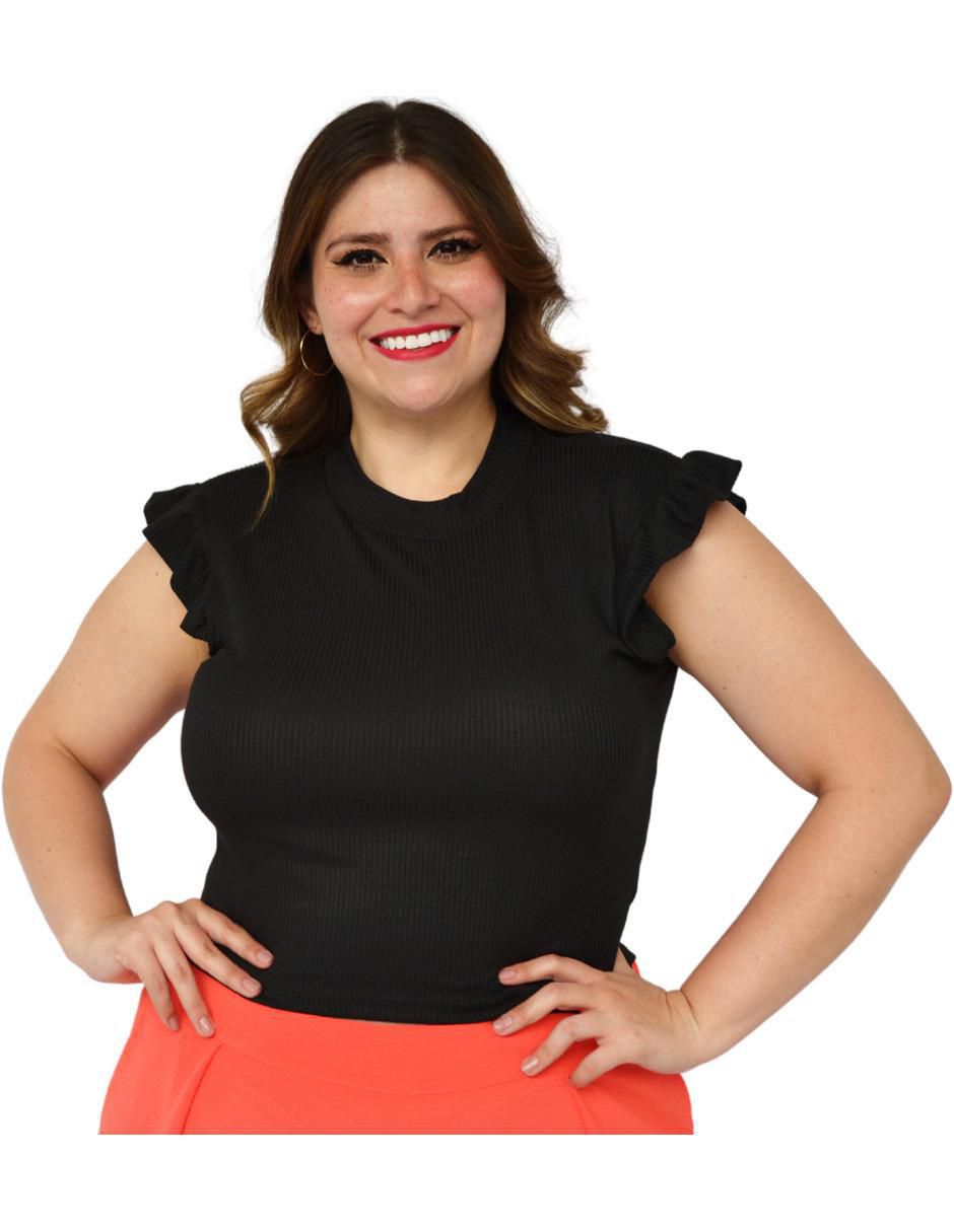 Blusa Bgl Petite manga corta para mujer 5