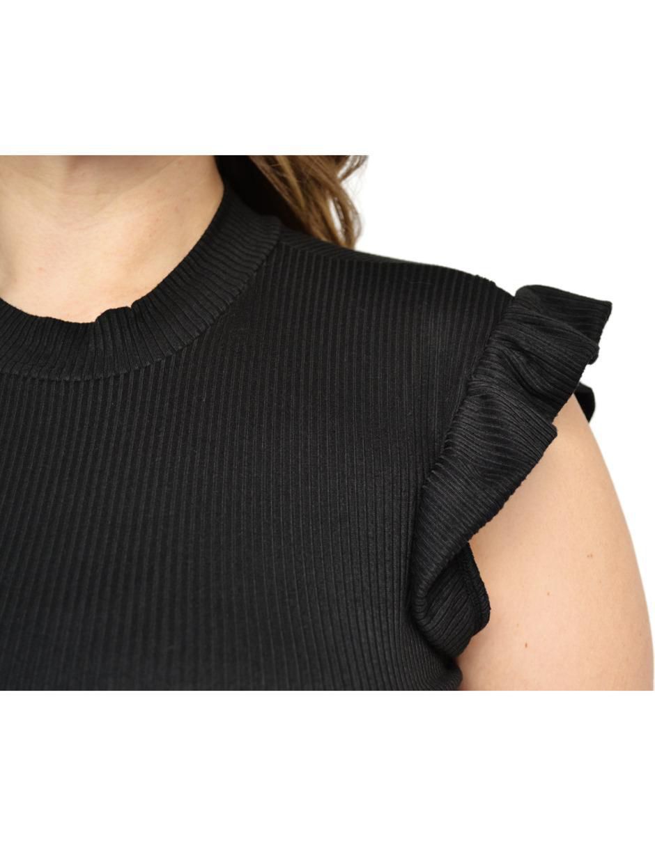Blusa manga corta para mujer