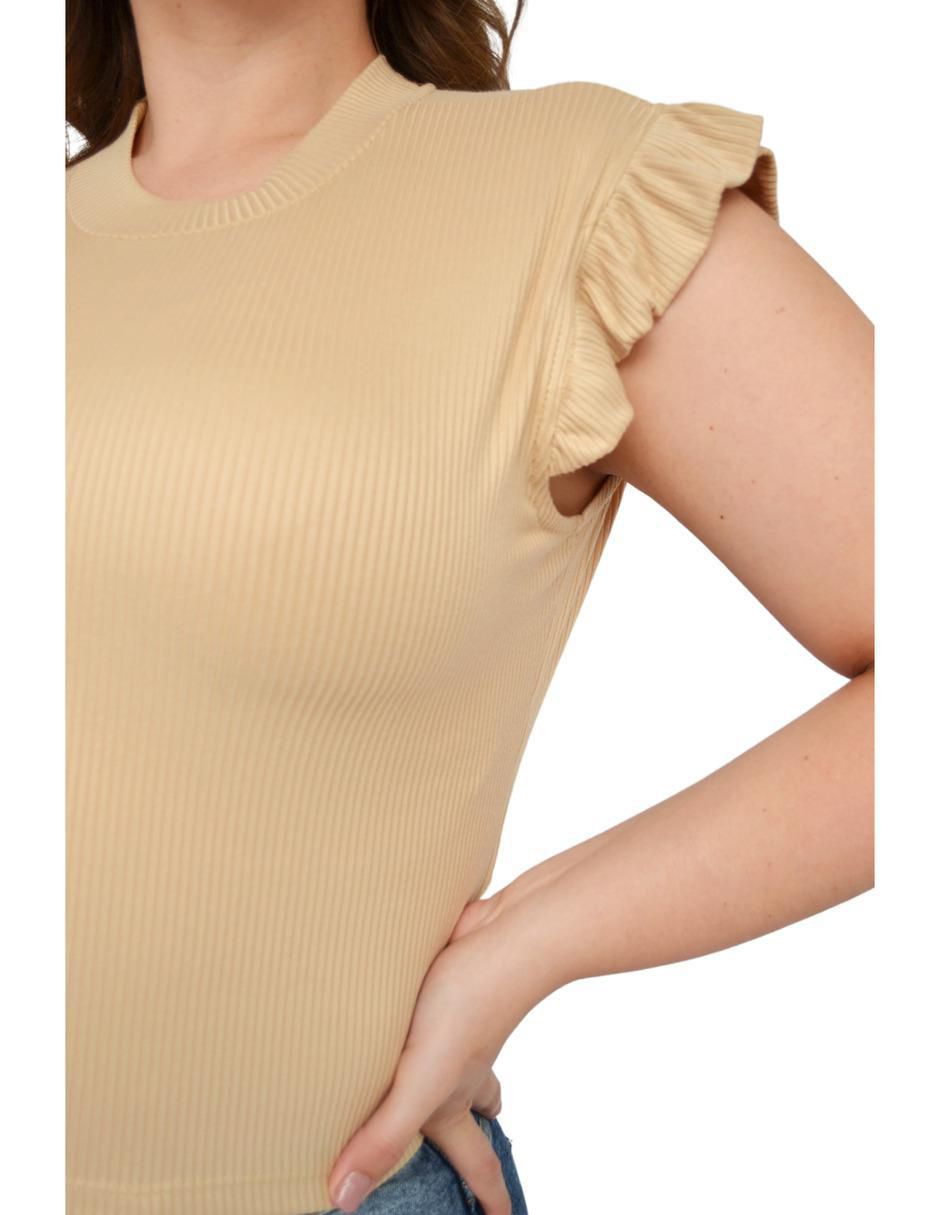 Blusa Roman Fashion manga corta para mujer