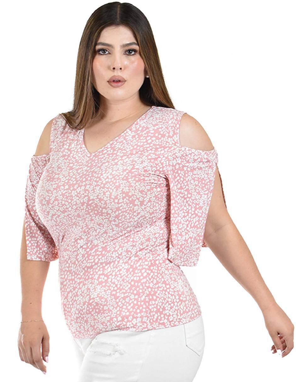 Blusa manga al codo para mujer 5