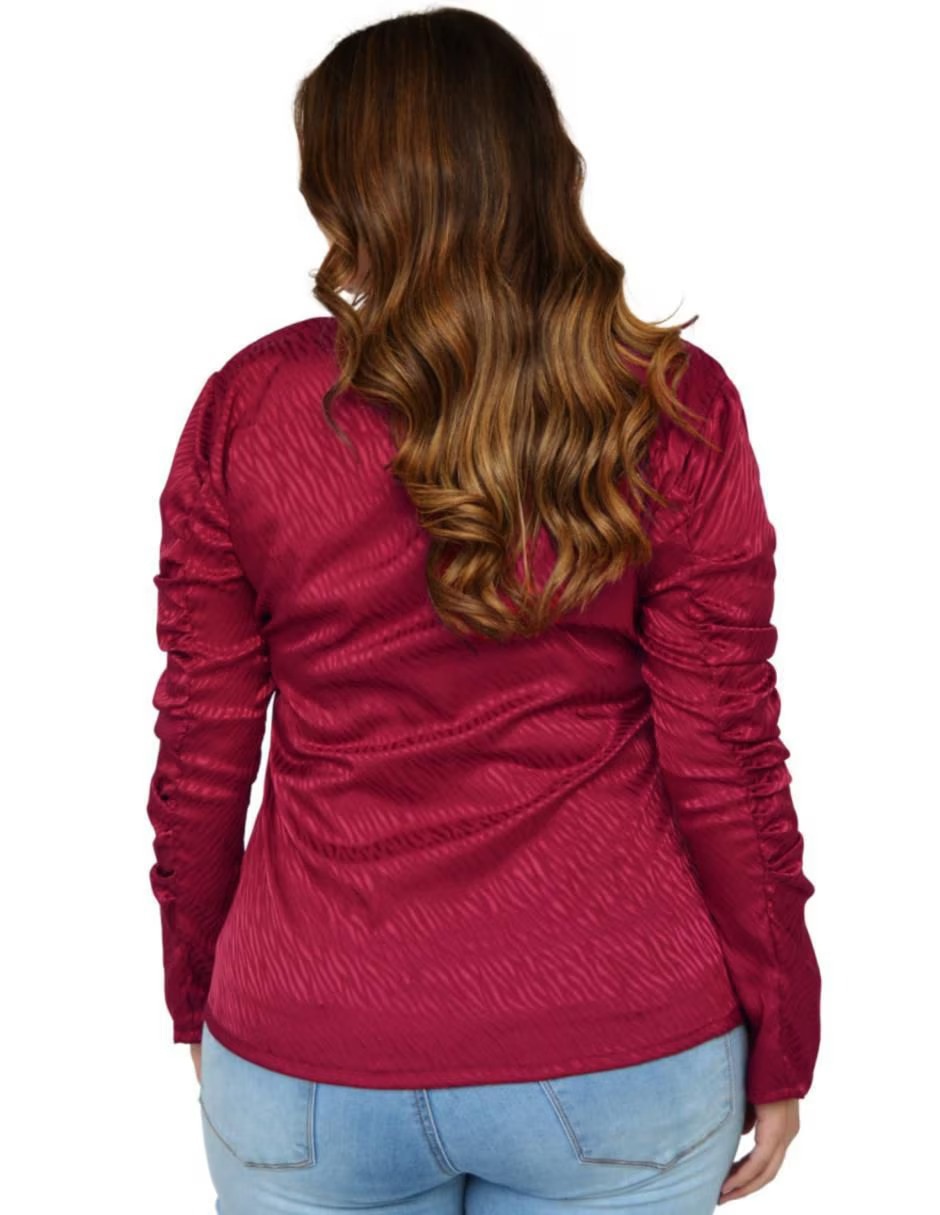 Blusa manga larga para mujer 3
