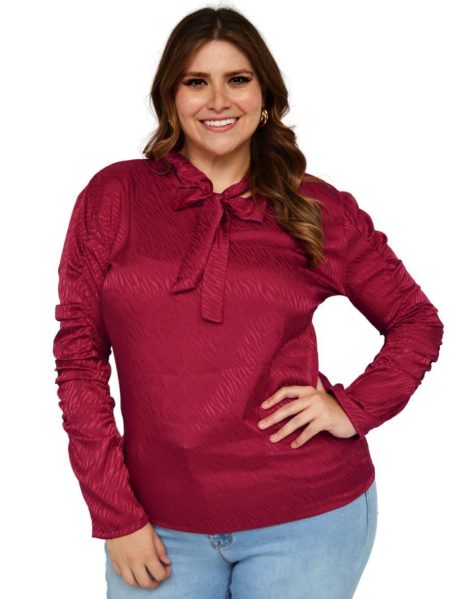 Blusa manga larga para mujer 4