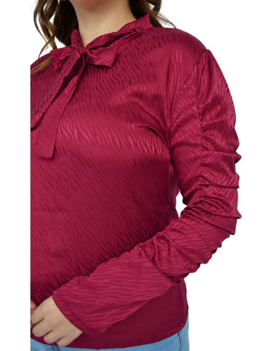 Blusa manga larga para mujer 5