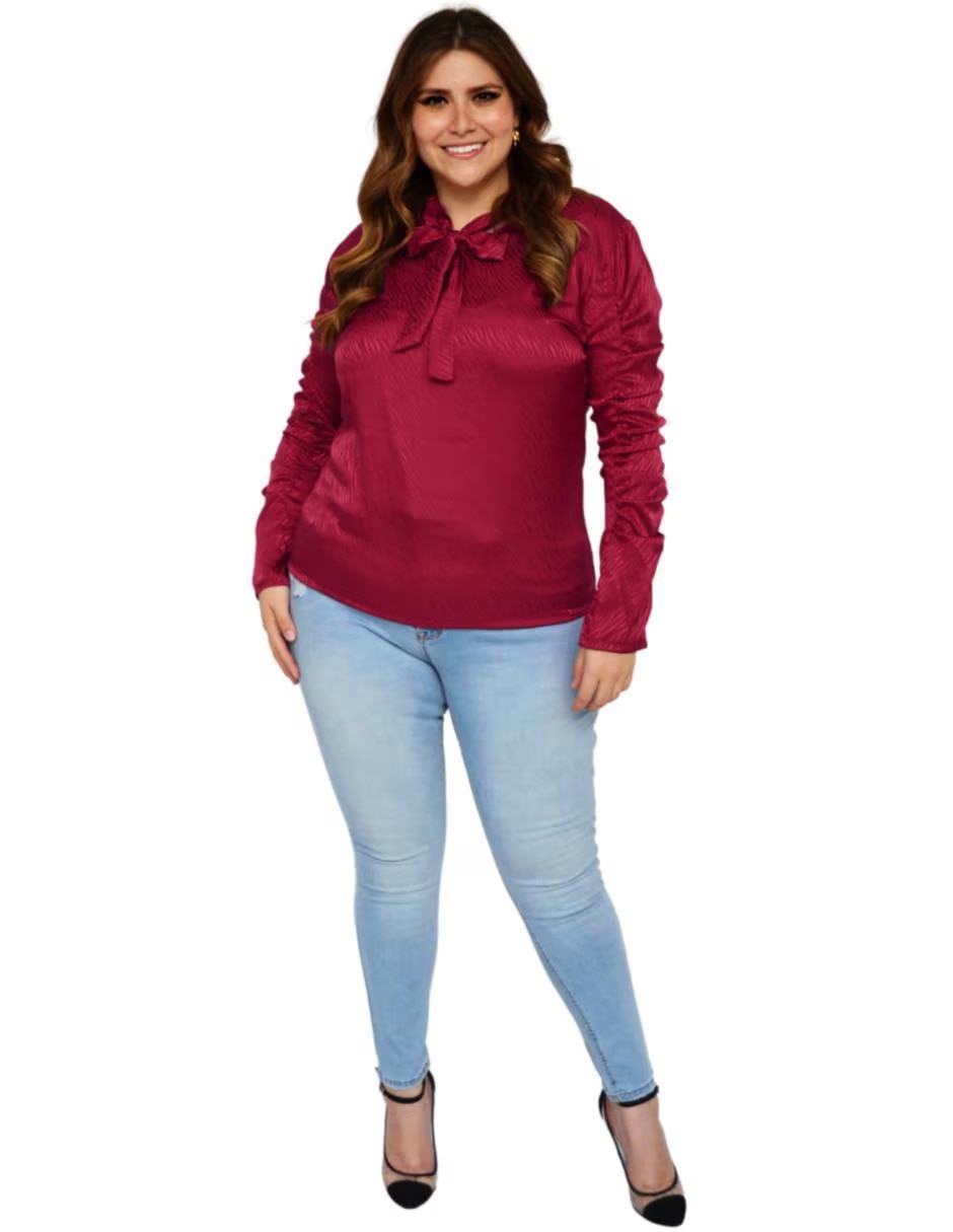 Blusa manga larga para mujer 6