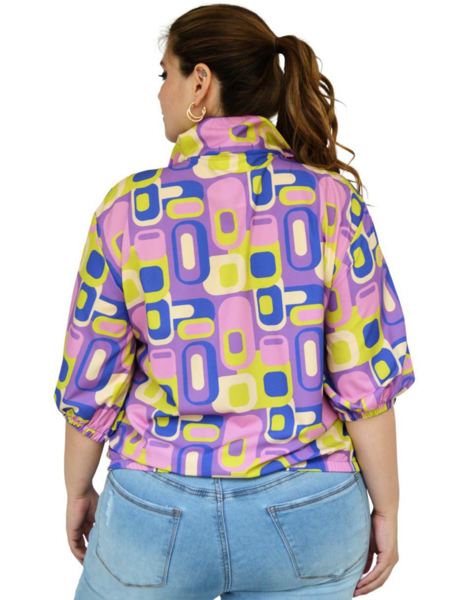 Blusa manga 3/4 para mujer 4