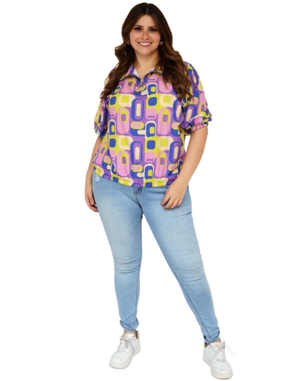 Blusa manga 3/4 para mujer 6