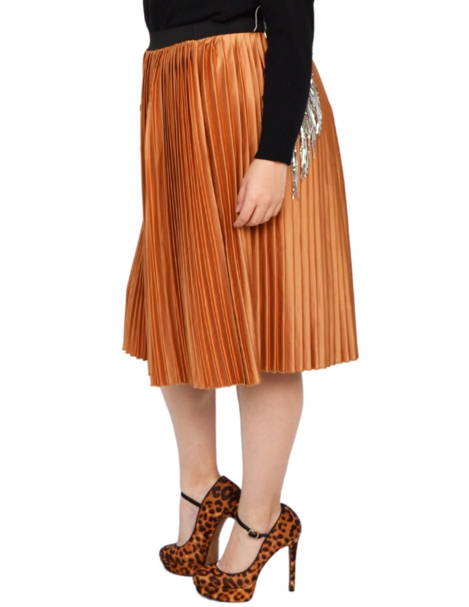 Falda midi Roman Fashion a la cintura