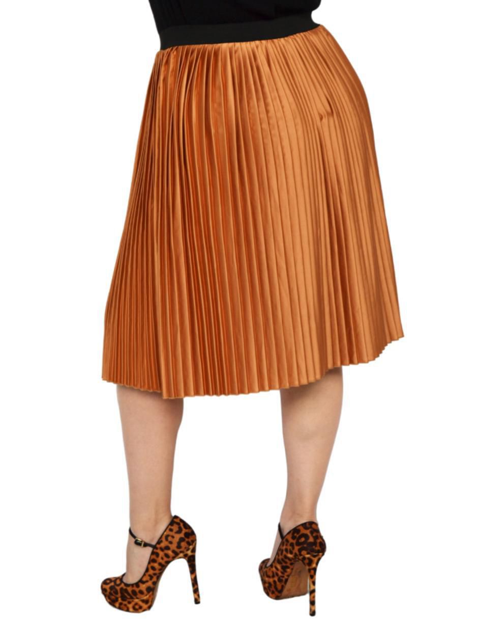 Falda midi Roman Fashion a la cintura