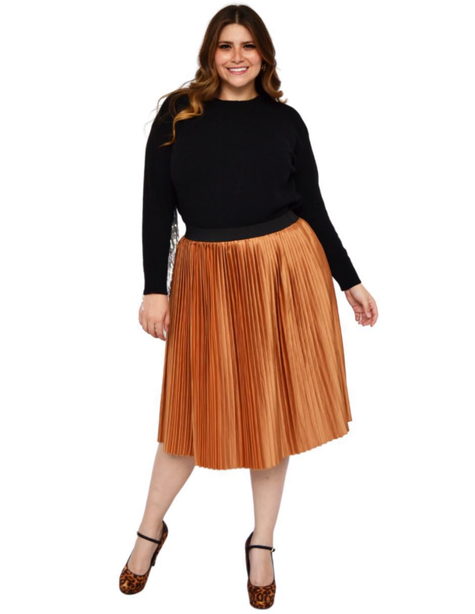 Falda midi Roman Fashion a la cintura