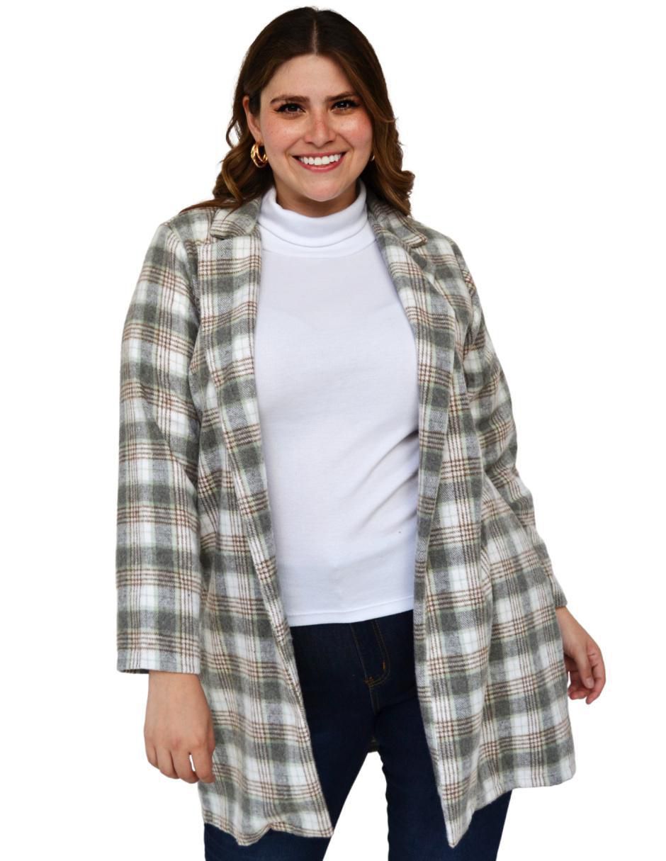 Suéter cuello camisero para mujer