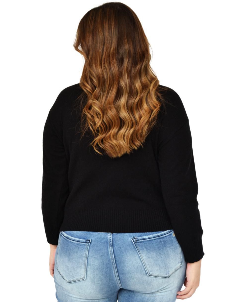 Suéter Roman Fashion cuello redondo para mujer
