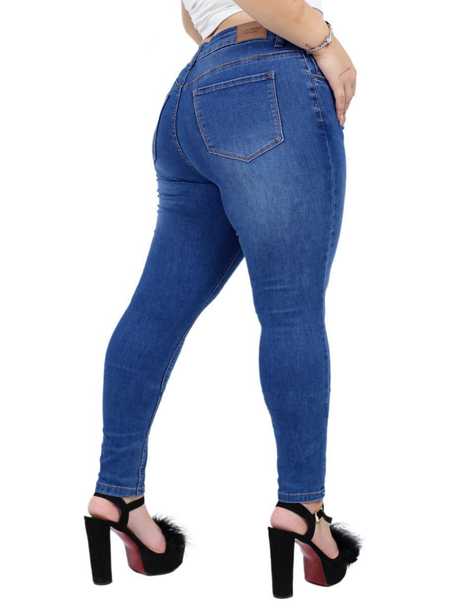 Jeans skinny j-dw-569-medio para mujer