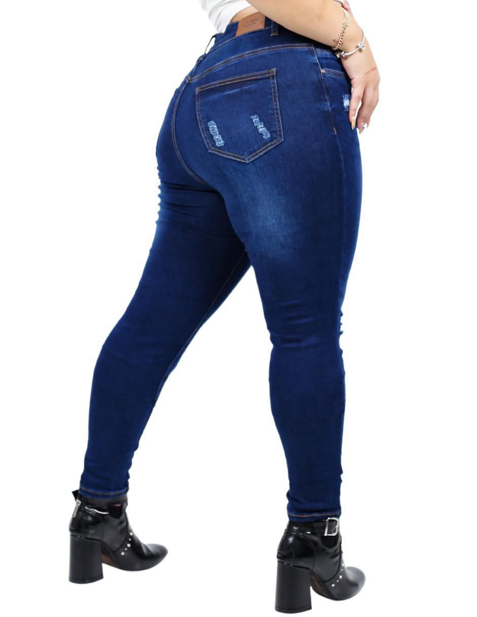 Jeans skinny j-dw-568-dark para mujer