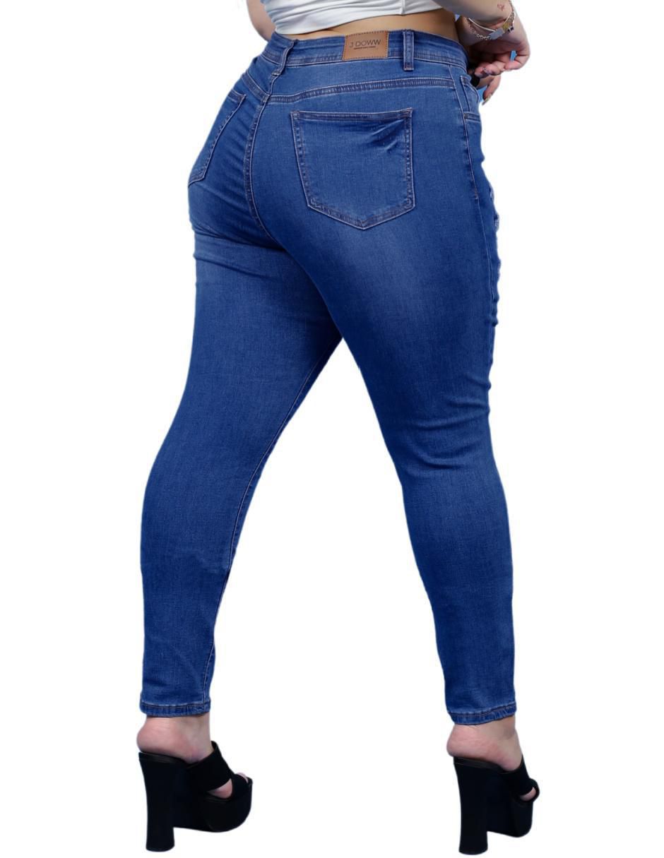 Jeans skinny j-dw-573-medio para mujer 2
