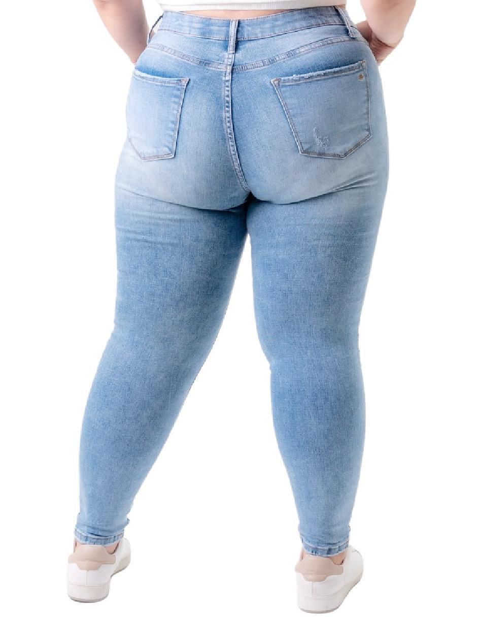 Jeans skinny j-bal-6333-light para mujer 4