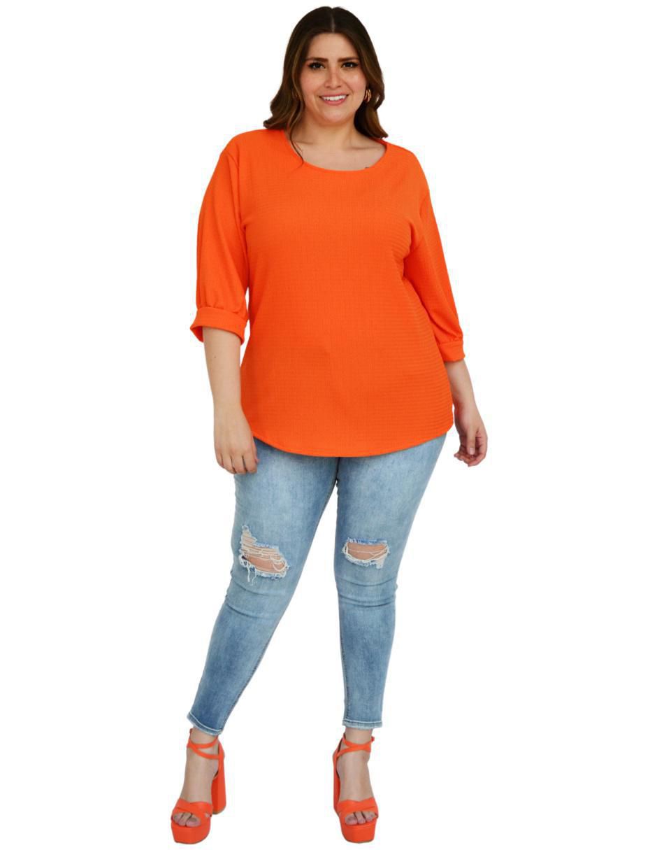 Blusa Bgl Petite manga corta para mujer