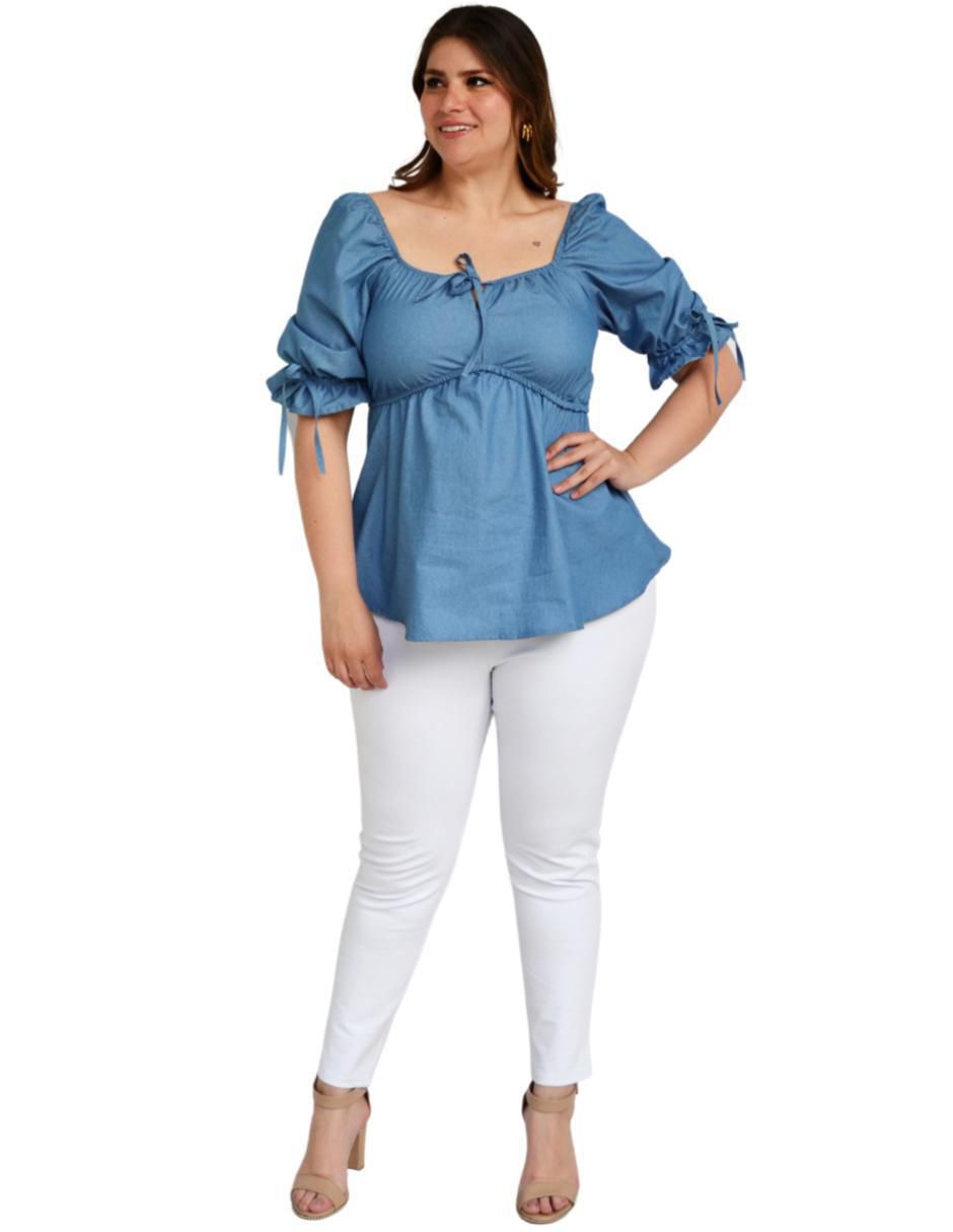 Blusa manga 3/4 para mujer 9