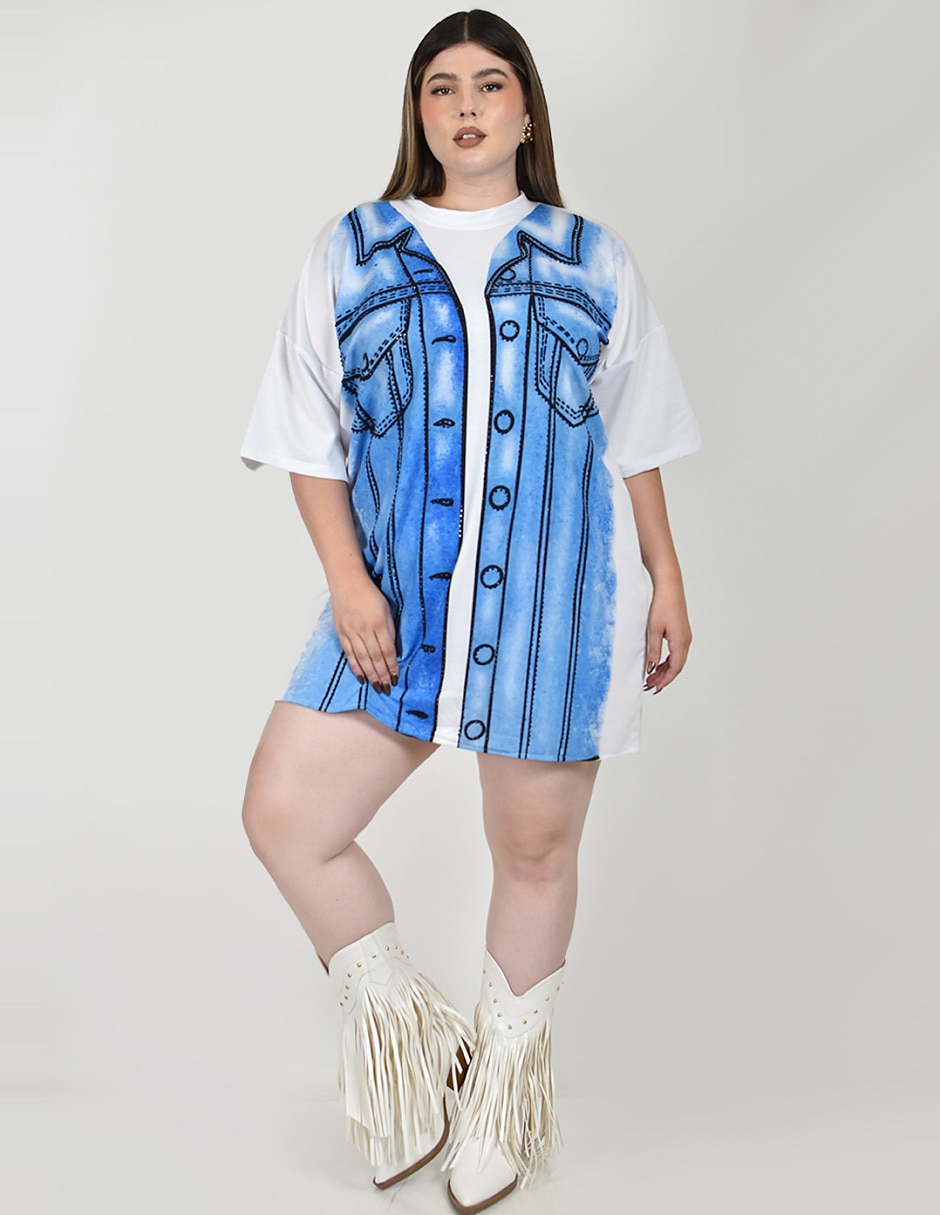 Vestido crop casual para mujer Vestido crop casual para mujer