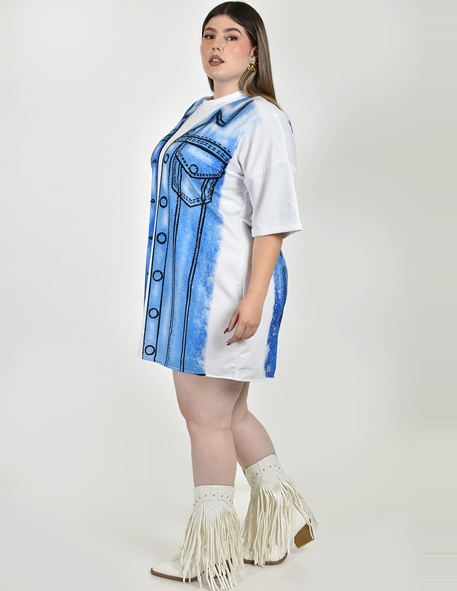 Vestido crop casual para mujer 3