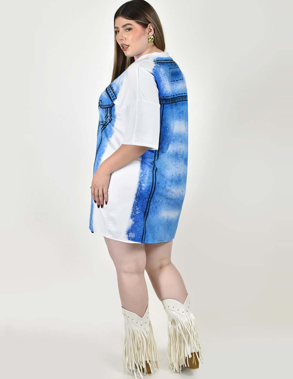 Vestido crop casual para mujer 4
