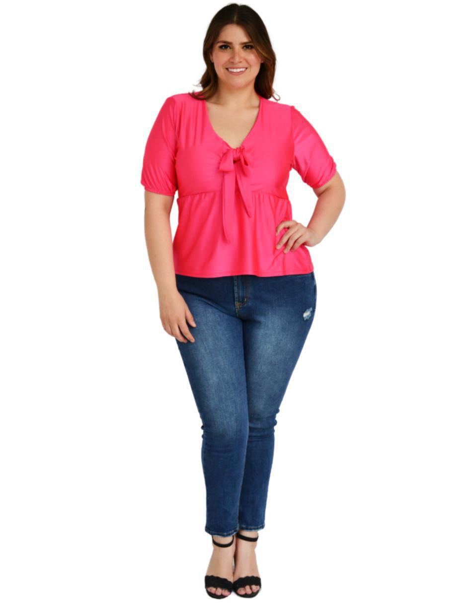 Blusa manga corta para mujer 6