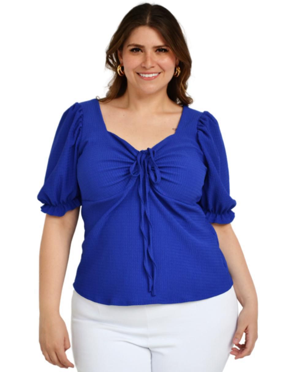 Blusa Bgl Petite manga corta para mujer Blusa Bgl Petite manga corta para mujer