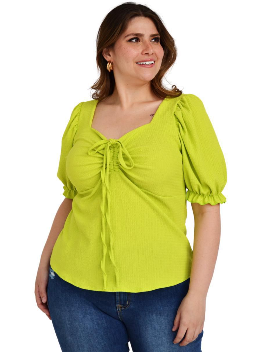 Blusa manga corta para mujer 10
