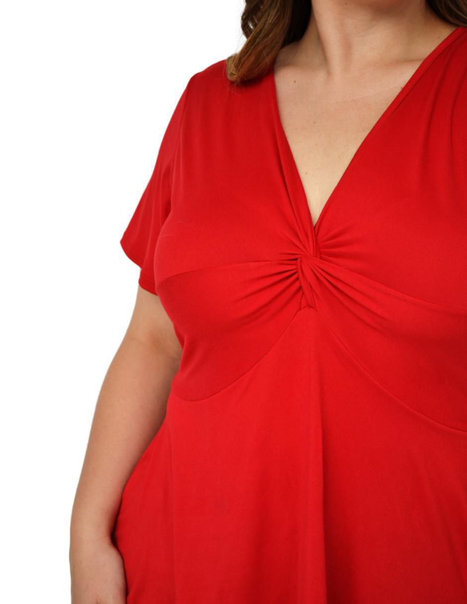 Blusa manga corta para mujer