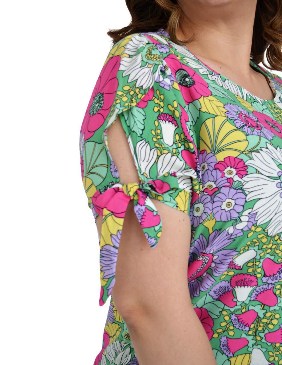 Blusa Bgl Petite manga corta para mujer