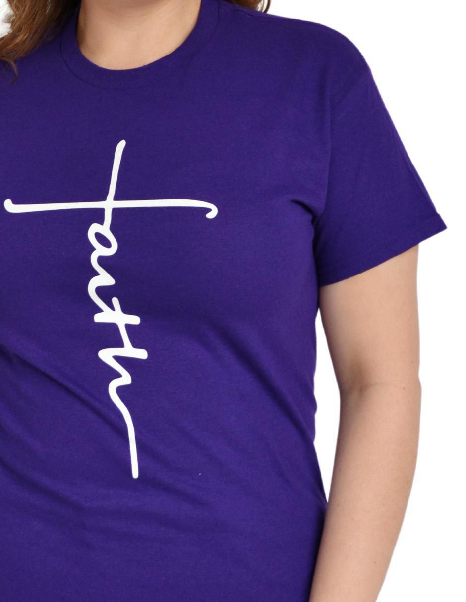 Playera manga corta cuello redondo mujer