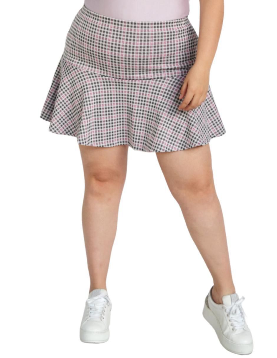 Falda mini a la cintura Falda mini a la cintura