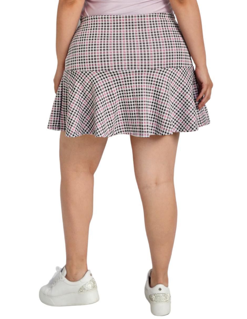 Falda mini a la cintura 11