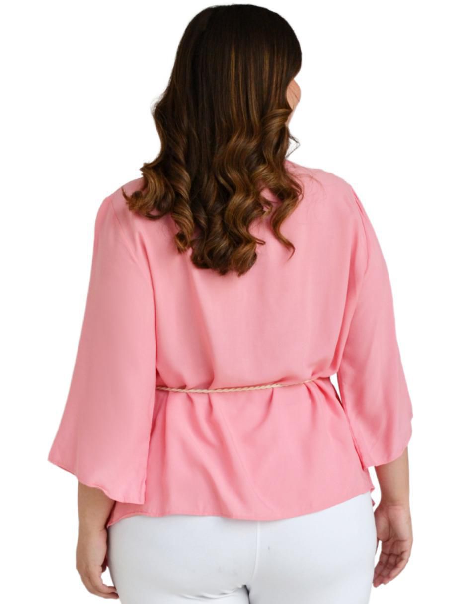 Blusa Bgl Petite manga corta para mujer