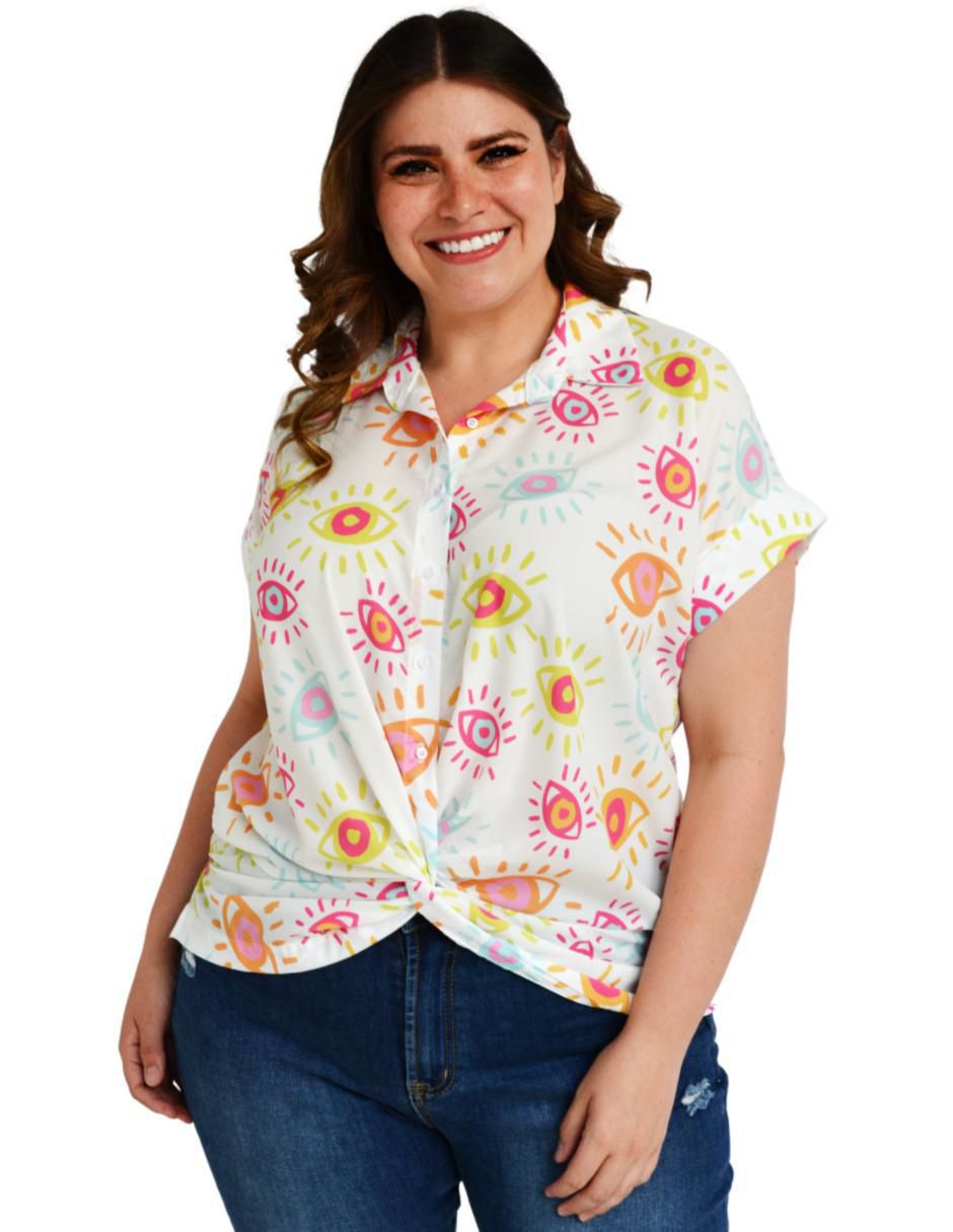 Blusa manga corta para mujer Blusa manga corta para mujer