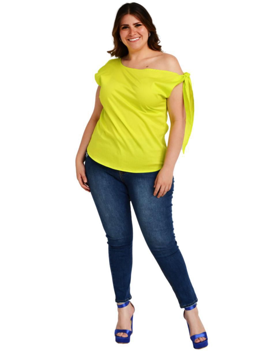 Blusa Bgl Petite manga corta para mujer