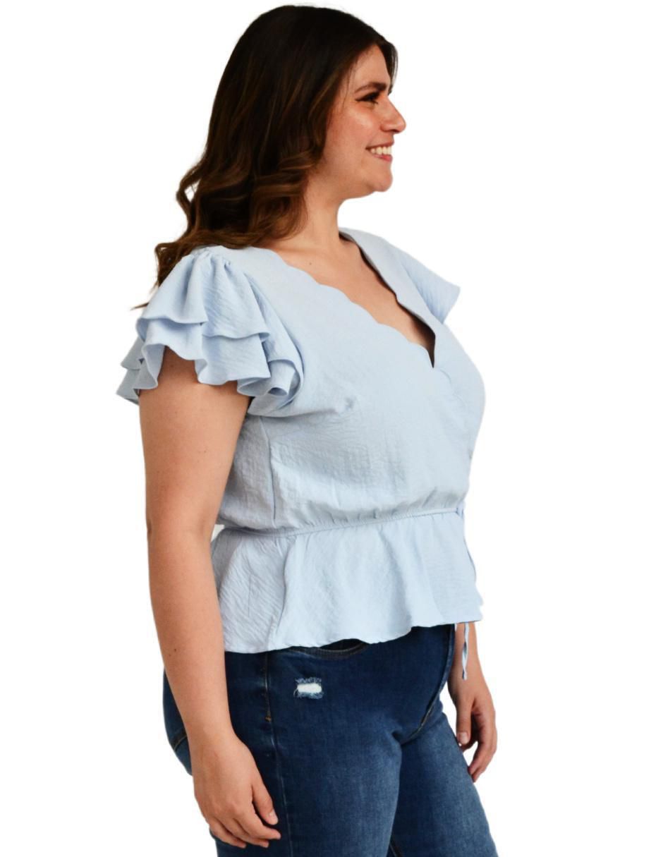 Blusa Bgl Petite manga corta para mujer 5