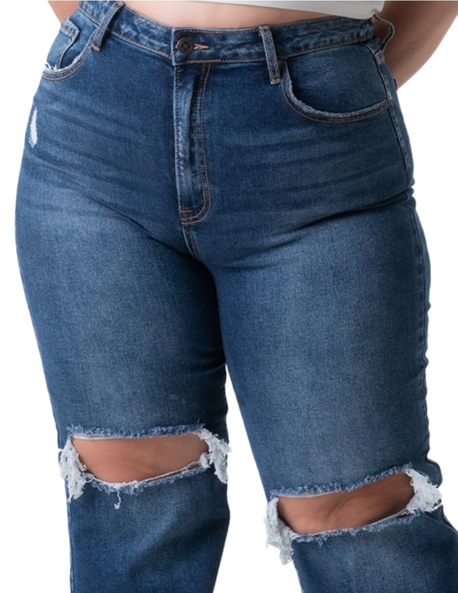 Jeans wide leg para mujer 2