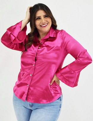 Blusa manga larga para mujer Blusa manga larga para mujer