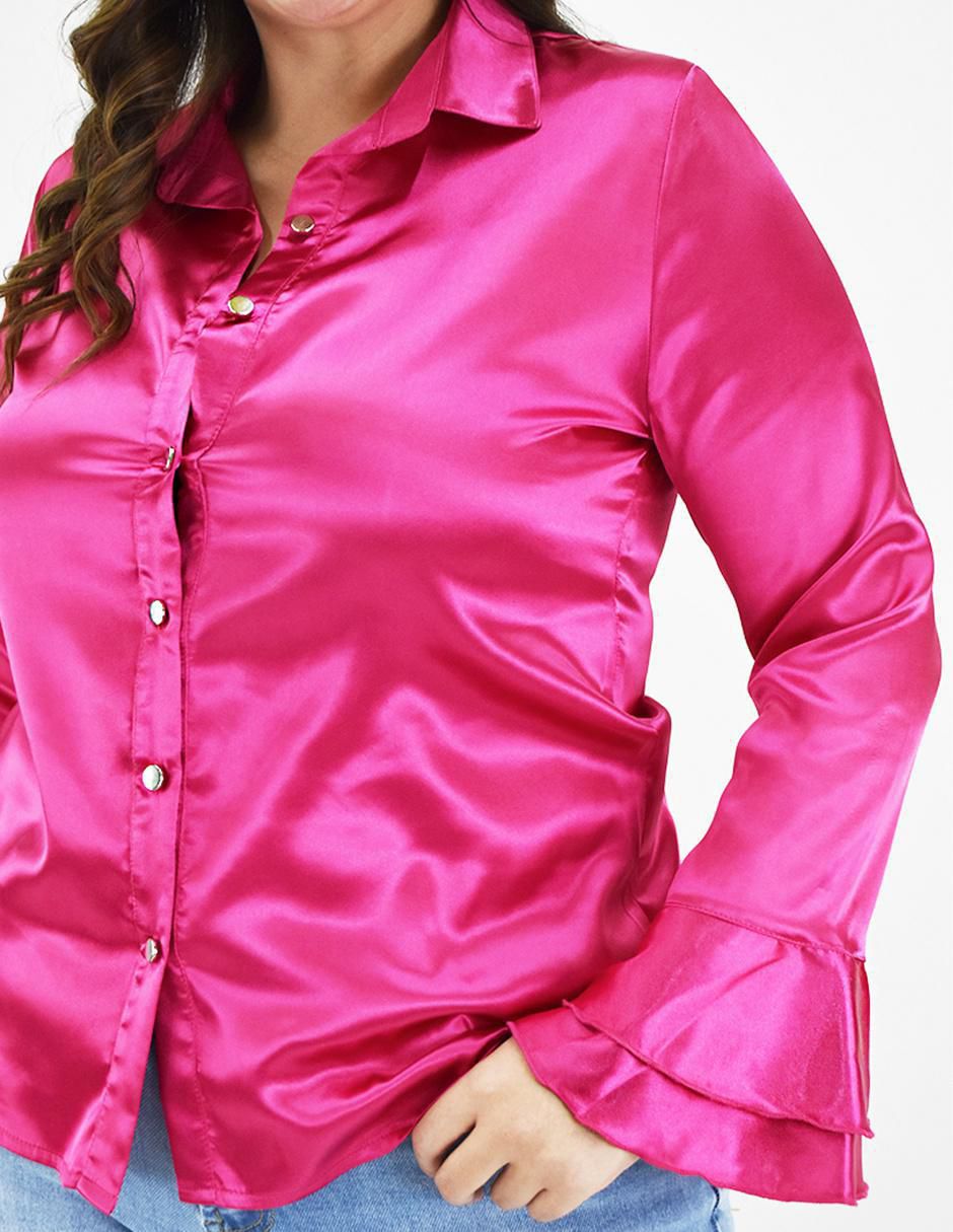 Blusa manga larga para mujer