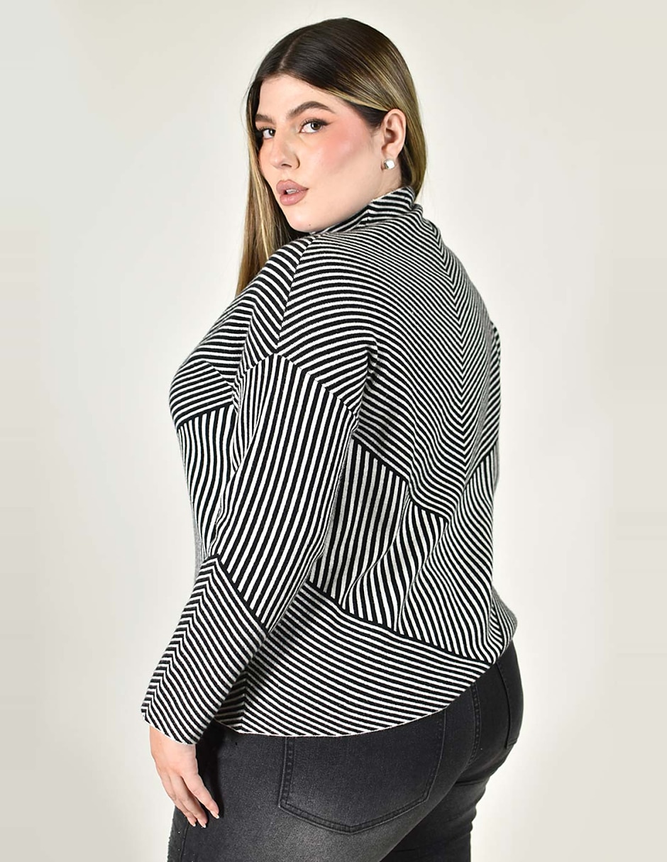 Suéter cuello alto para mujer 5