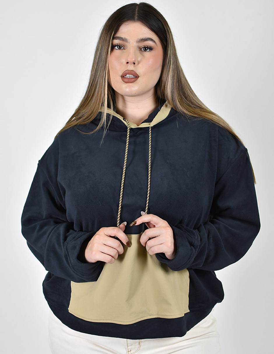 Sudadera con capucha y bolsa para mujer Sudadera con capucha y bolsa para mujer